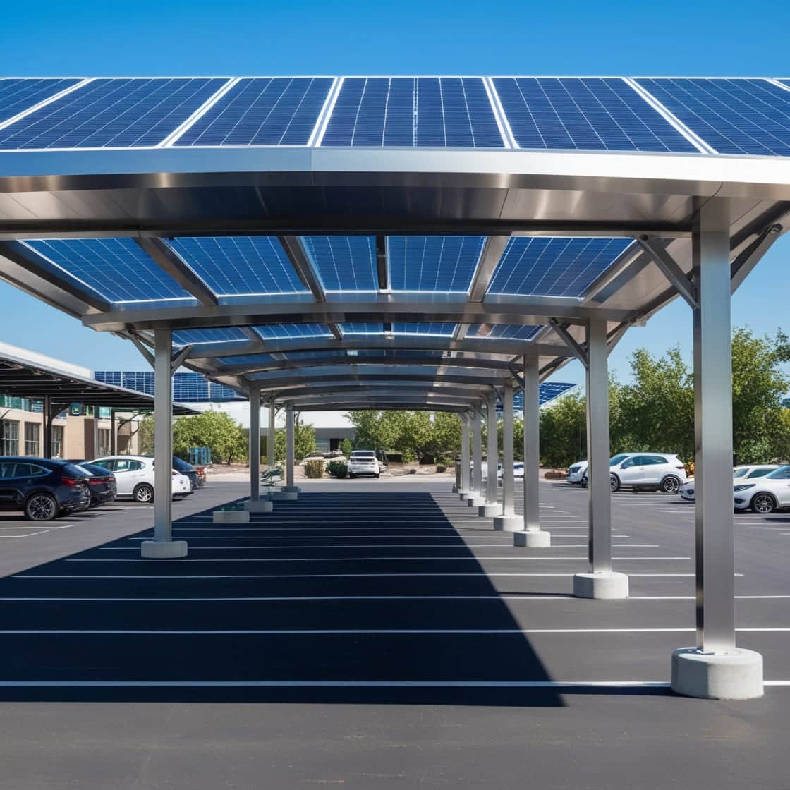 marquesinas solares para parkings